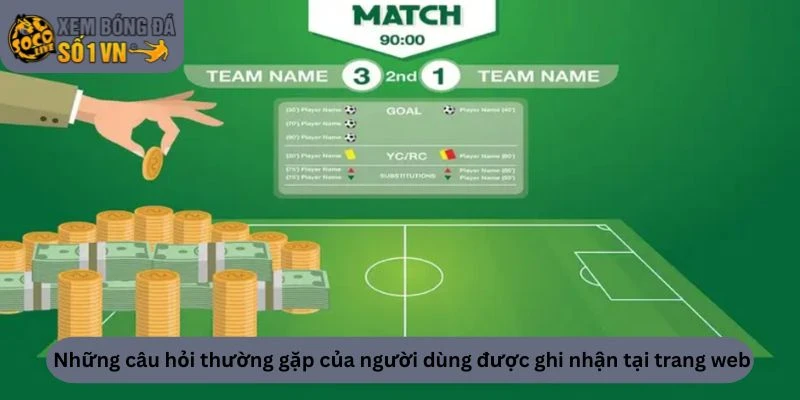 Những câu hỏi thường gặp của người dùng được ghi nhận tại trang web